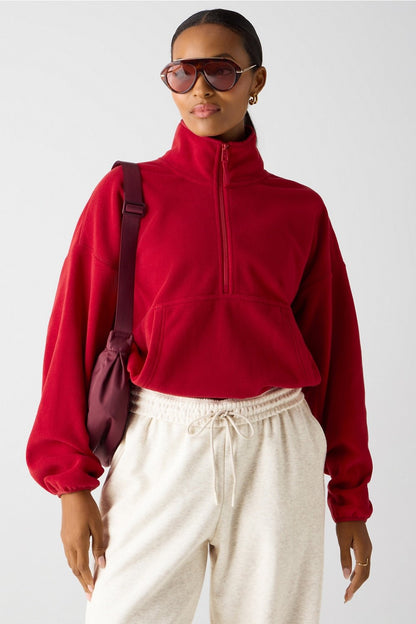Fabletics No Chill Fleece Half-Zip