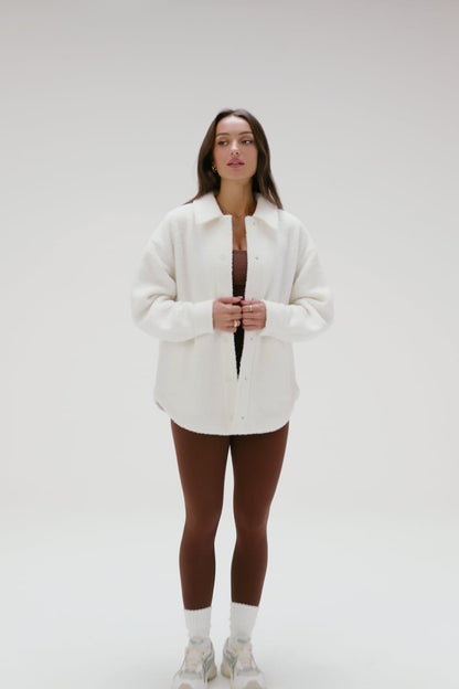 Fabletics Boucle Shirt Jacket