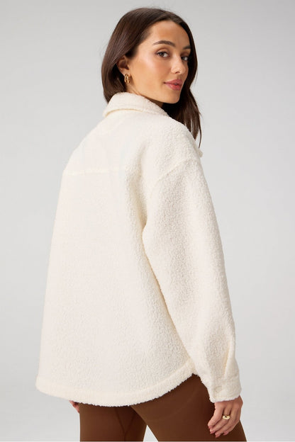 Fabletics Boucle Shirt Jacket