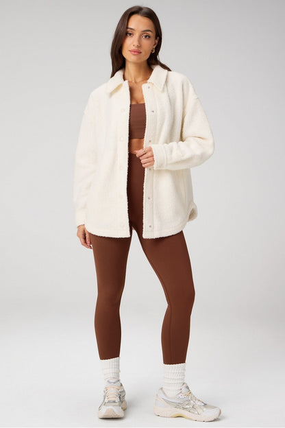 Fabletics Boucle Shirt Jacket