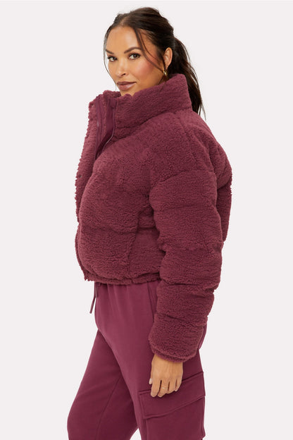 Fabletics Teddy Puffer Jacket