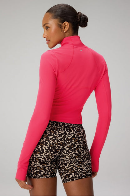 Fabletics Perfect Storm Cropped Train Jacket