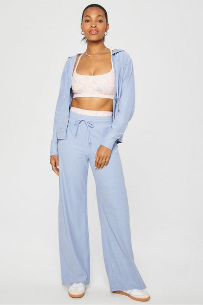 Fabletics Cloud Jersey Full Zip Hoodie
