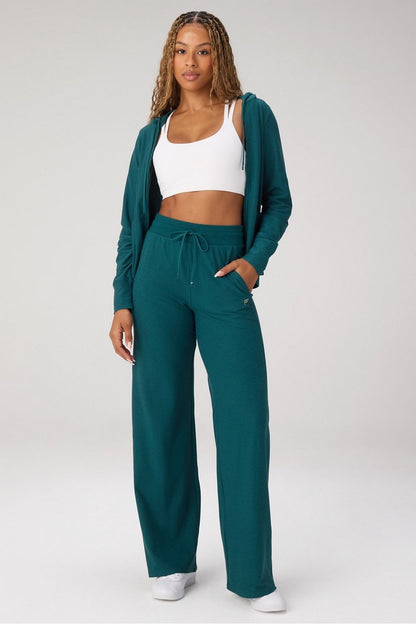 Fabletics Cloud Jersey Full Zip Hoodie