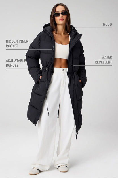 Fabletics Essential Long Puffer
