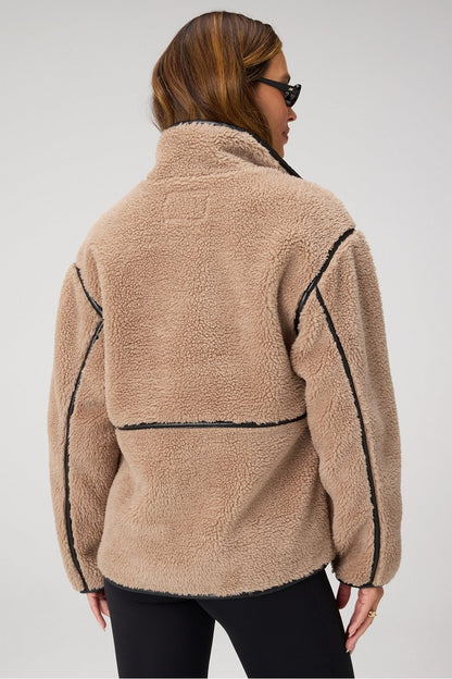 Fabletics Teddy Mid-Length Jacket
