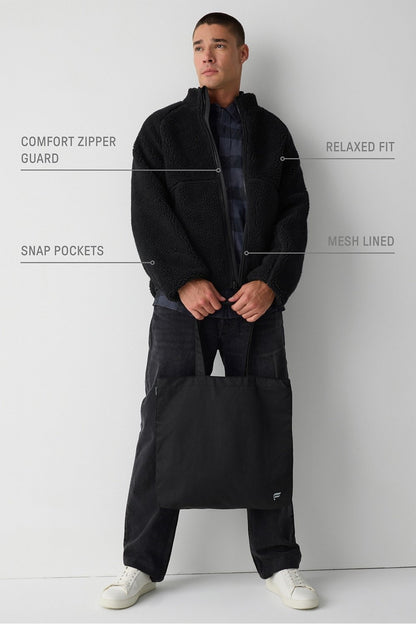 Fabletics The Summit High Pile Fleece Jacket