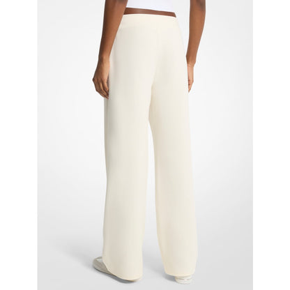 Michael Kors Knit Wide Leg Pants BONE