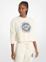 Michael Kors Graphic Logo Cotton Blend Cropped Sweatshirt BONE