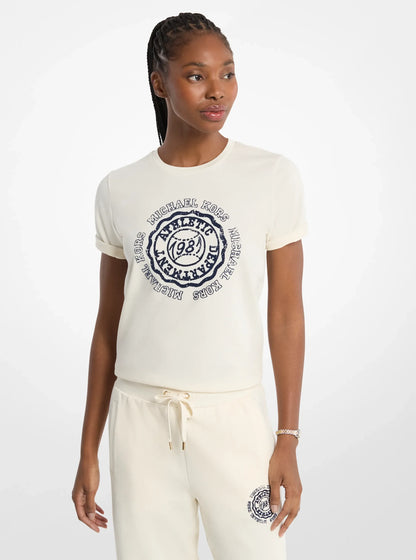 Michael Kors Graphic Logo T-Shirt BONE
