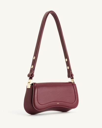 Jw Pei Joy Shoulder Bag Deep Claret