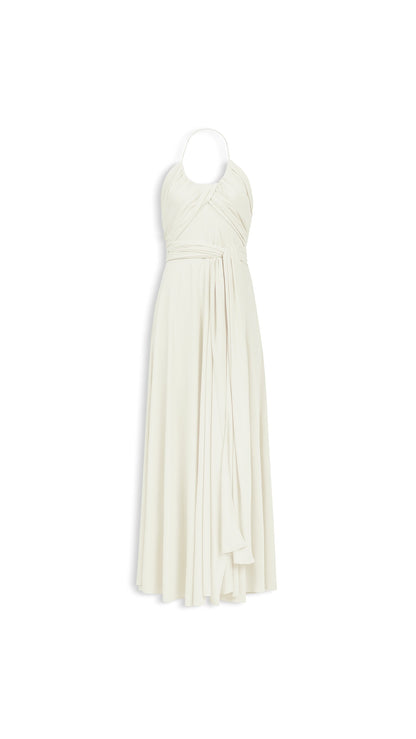 Alaïa Crossed Jersey Dress