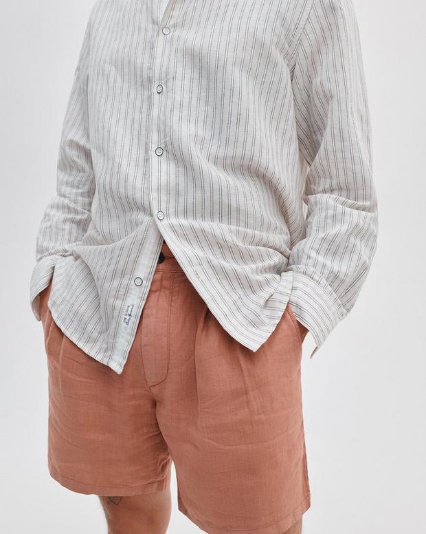 Rag & Bone Jackson Linen Shorts