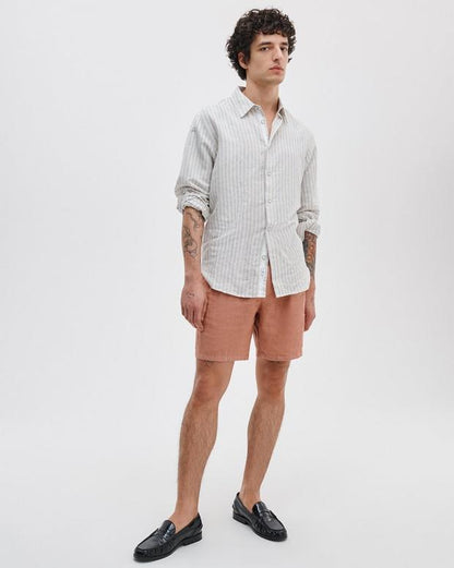 Rag & Bone Jackson Linen Shorts