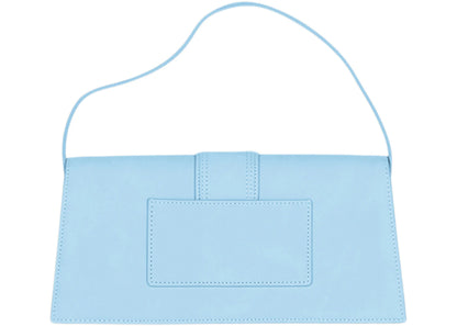jacquemus le bambino long flap shoulder bag light blue