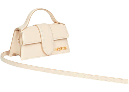 jacquemus le bambino mini flap bag ivory
