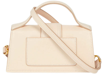 jacquemus le bambino mini flap bag ivory