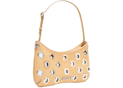 jacquemus le bisou rond carr√© dark beige