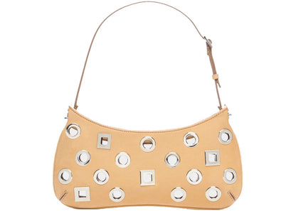 jacquemus le bisou rond carr√© dark beige