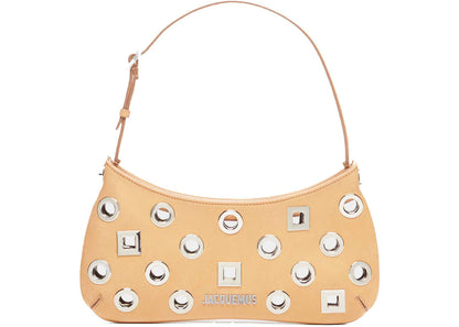 jacquemus le bisou rond carr√© dark beige