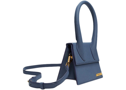 jacquemus le chiquito moyen signature handbag dark navy