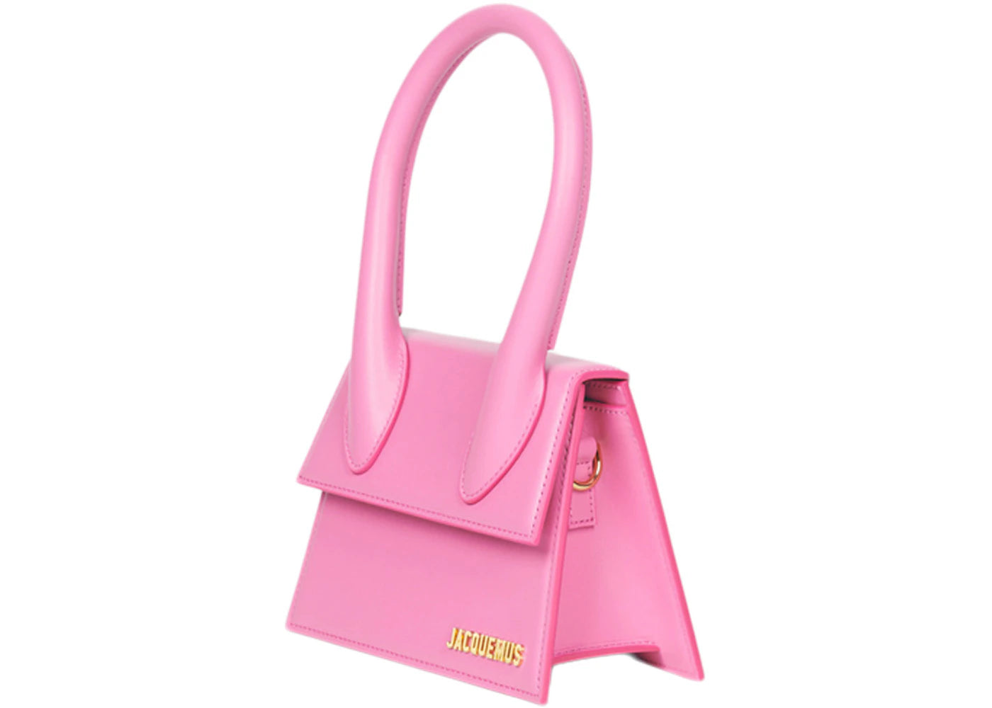 jacquemus le chiquito moyen signature handbag pink