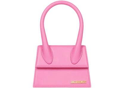 jacquemus le chiquito moyen signature handbag pink