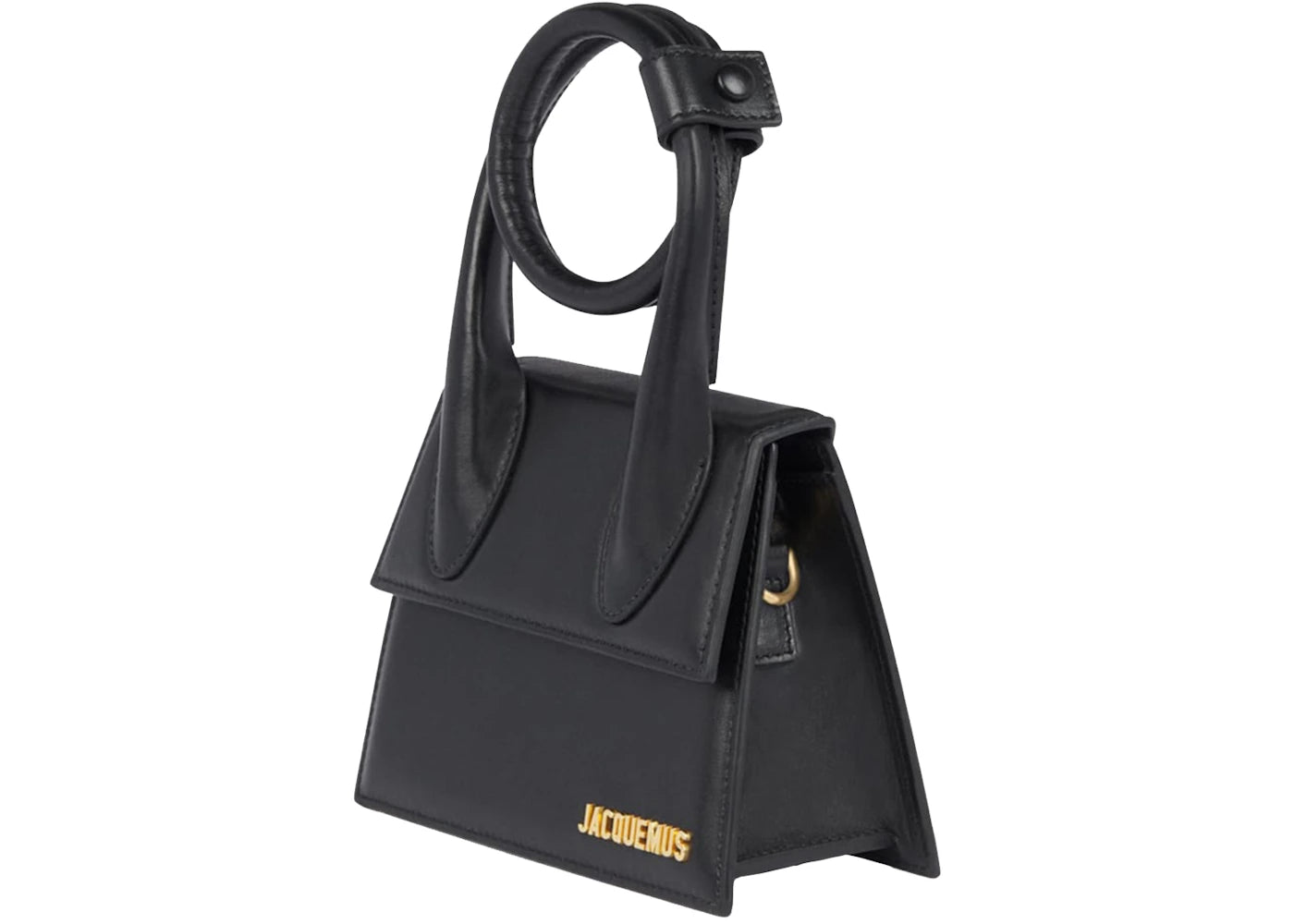jacquemus le chiquito noeud bag black