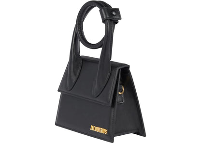 jacquemus le chiquito noeud bag black