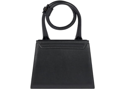 jacquemus le chiquito noeud bag black