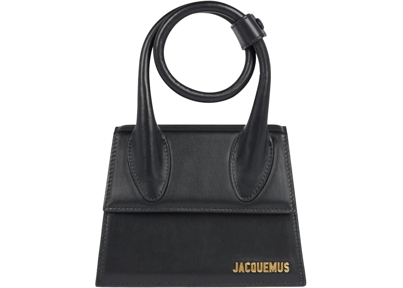 jacquemus le chiquito noeud bag black