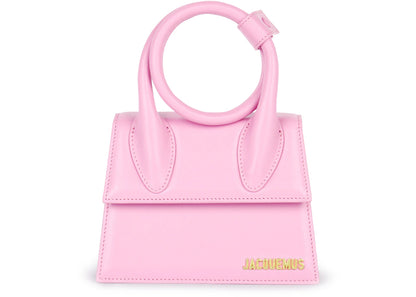 jacquemus le chiquito noeud bag light pink