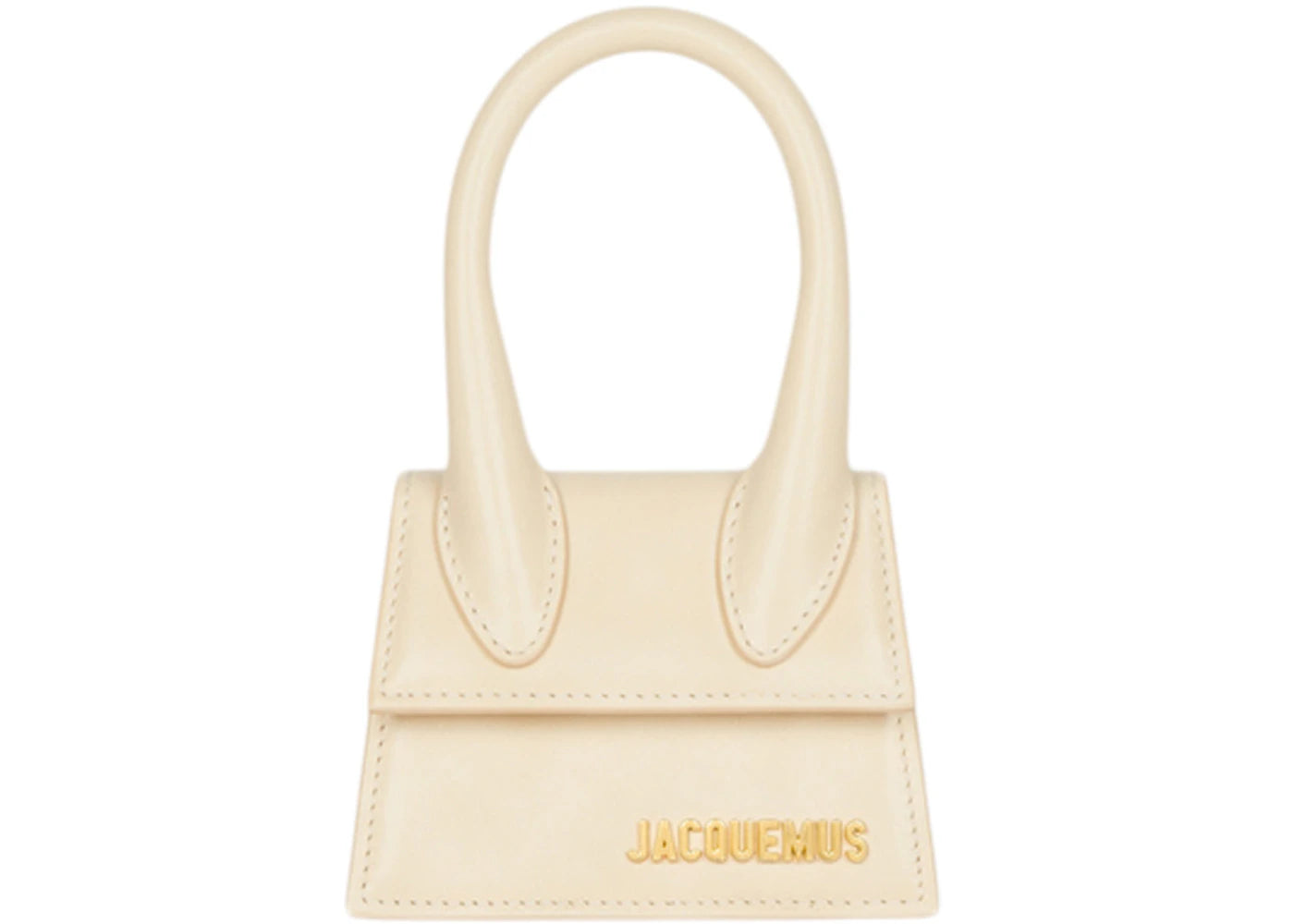 jacquemus le chiquito signature bag mini ivory