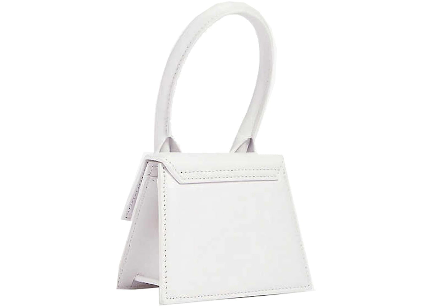 jacquemus le chiquito top handle bag white