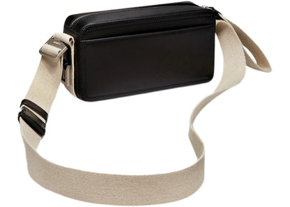 jacquemus le cuerda horizontal utility rectangle bag black