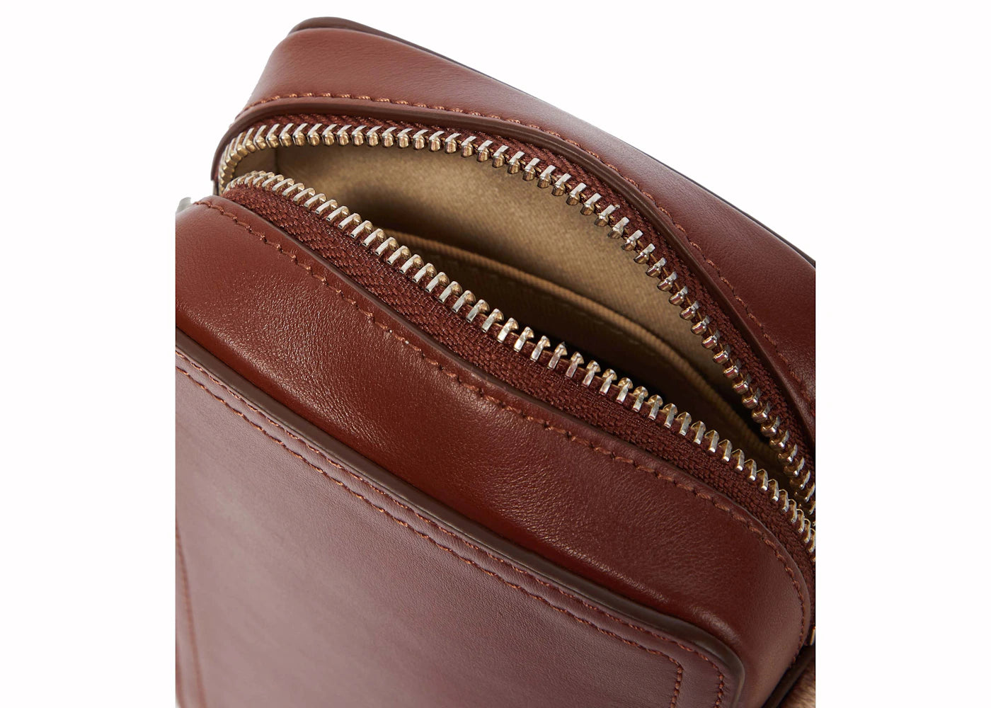 jacquemus le cuerda vertical bag brown