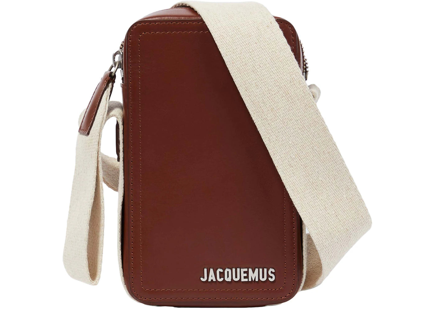 jacquemus le cuerda vertical bag brown