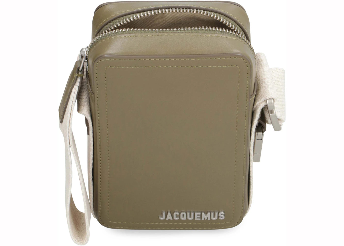 jacquemus le cuerda vertical bag khaki