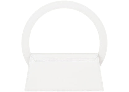 jacquemus le sac rond circle purse white