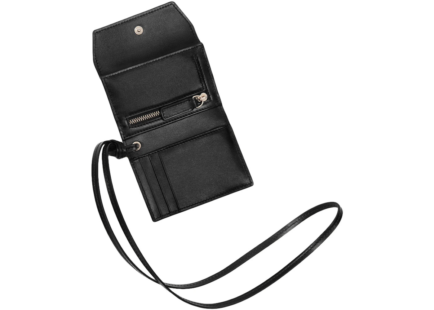 jacquemus le porte jacquemus envelope wallet black