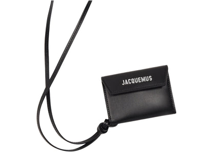 jacquemus le porte jacquemus envelope wallet black