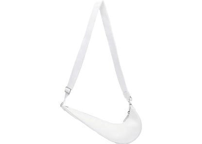 jacquemus x nike le sac swoosh small white