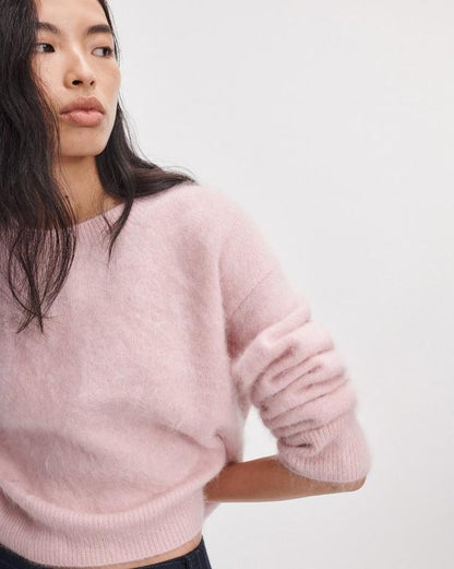 Rag & Bone Jada Brushed Cashmere Crewneck