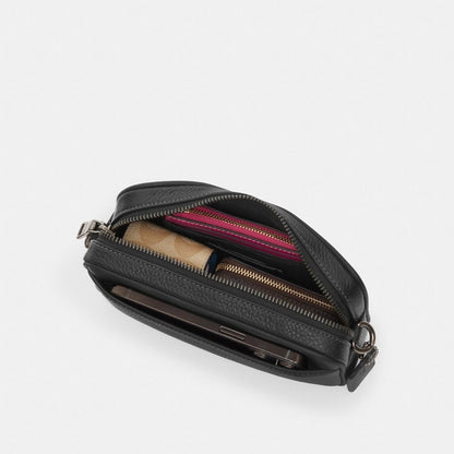 Coach Jayden Crossbody Bag Gunmetal Black
