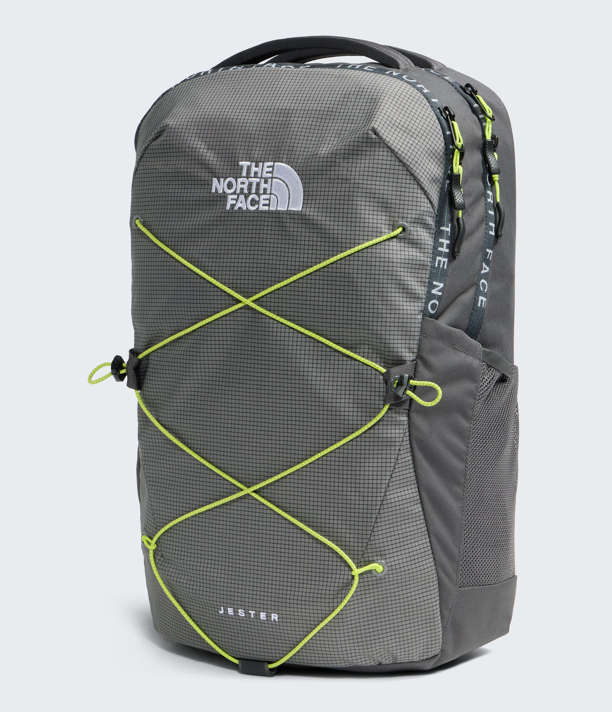 The North Face Jester Backpack Anthracite Grey-Smoked Pearl-Fizz Lime