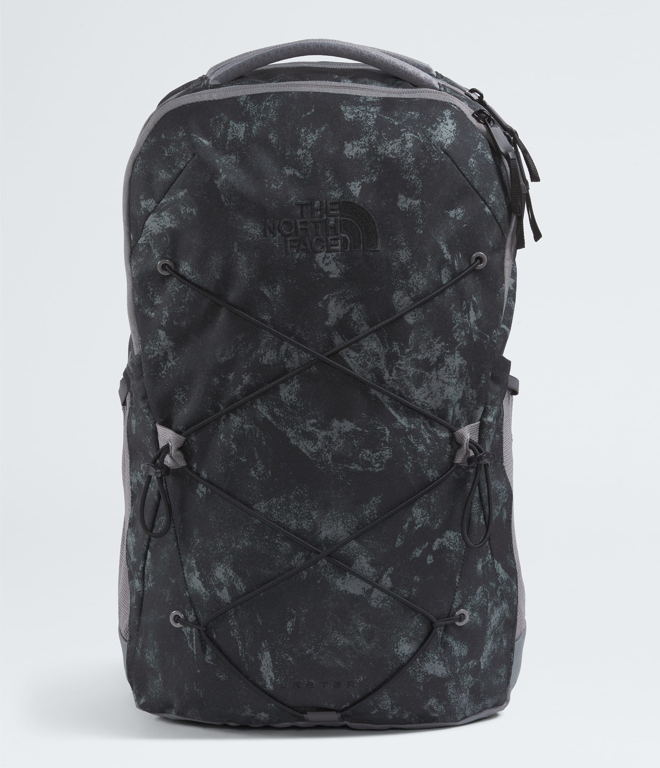 The North Face Jester Backpack Tnf Black Chalk Texture Print-Smoked Pearl