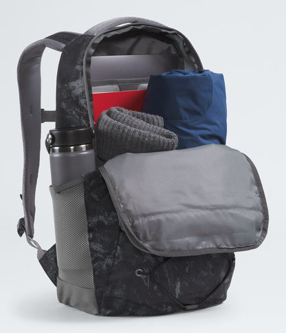 The North Face Jester Backpack Tnf Black Chalk Texture Print-Smoked Pearl