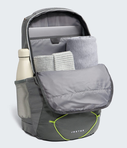 The North Face Jester Backpack Anthracite Grey-Smoked Pearl-Fizz Lime