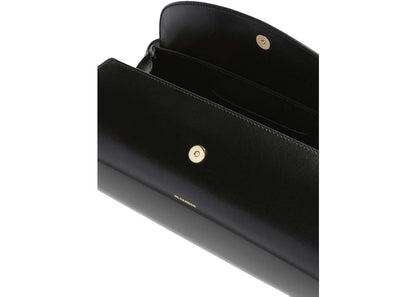 Jil Sander Cannolo Small Bag Black