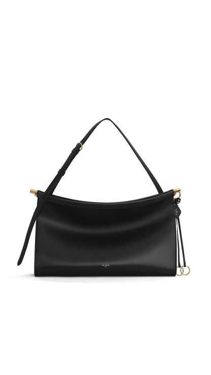 Alaïa Le Click East West Large Bag In Calfskin